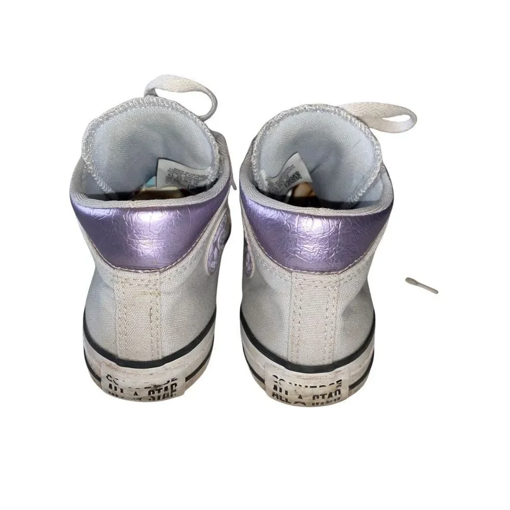 Converse Chuck Taylor All Star Madison Mid Top Womens Shoes Wolf Grey White
